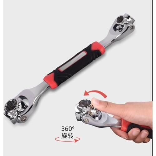 Universal Wrench 52 In 1 Multi-function Hand Guard Socket Wrench Set 8 In 1 Multi-purpose Function 8-21mm