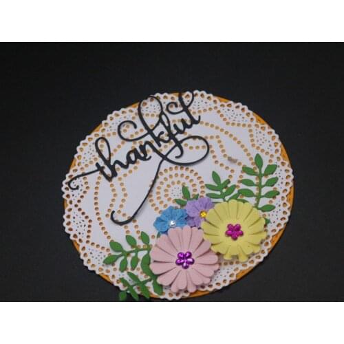 ZhuoAng Pattern ball Cutting Dies for Card Making DIY Scrapbooking Photo Album Decoretive Embossing Stencial