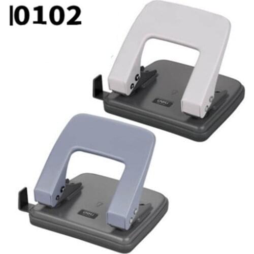 0102 Hole Punch Double Hole Craft Paper Punch Scrapbook Punches Circle Cutter office supplies
