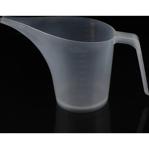 1PCS 1000ML Tip Mouth Plastic Measuring Jug Cup Graduated Surface Cooking Kitchen Bakery Tool Supplies Liquid Measure Jug