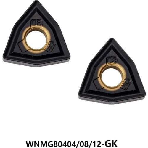 10pcs Original CNC WNMG WNMG080404-GK WNMG080408-GK WNMG080412-GK MC5005 MC5015 Carbide Inserts Turning Tools Lathe Cutter