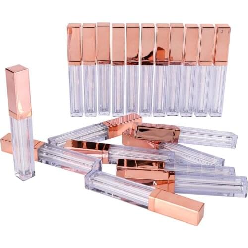 20Pcs 5Ml Lip Gloss Tubes Empty Lip Glaze Bottle DIY Lip Gloss Container Refillable Empty Bottles DIY Make Up Tool