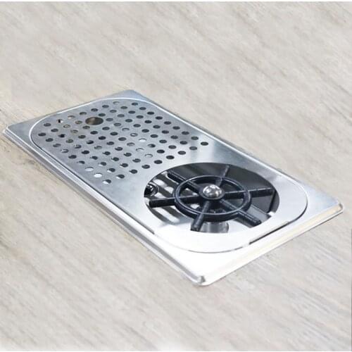 201 Stainless Steel Rinser for Beer Milk Tea Cup Washer Cleaner Glass Rinser for Hotel Bar Glass Rinser Diameter