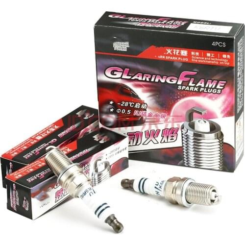 4 pcs/6 pcs spark plugs K6RIU/FR7DP/BKR6EIX/IK20/RC8WYPB4 FOR NEON/ESCORT/FIESTA/ORION/SCORPIO/Y10/FELICIA