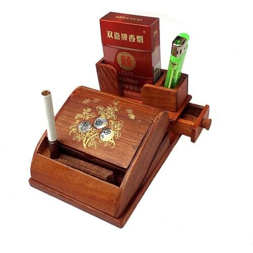 Automatic Cigarette Box Automatic Cigarette Rolling Machine Handmade Automatic Smoking Accessories Boyfriends birthday present