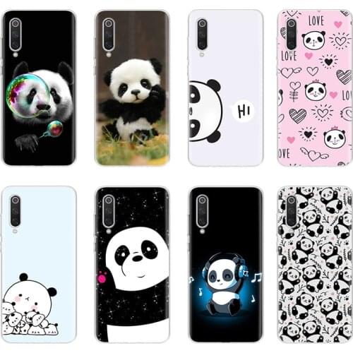 Cute Cartoon Panda Design Csae For Remi Note 5 7 8 9 Pro Cover Soft For Redmi 5 6 6A 7 7A Y3 8 9 9A 9C S2 Coque Mi K20 Pro Shell