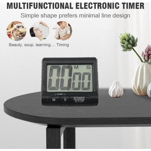 Home Kitchen Digital Timers Multi-function Short-time Alarm Clock Countclock Large Screen Digital Display Kitchen Timers