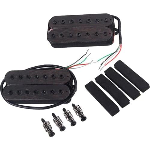 Electric Guitar Humbucker Alnico Magnet 7 String Pickups (Neck&Bridge) Rosewood