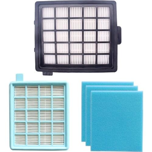 Hepa filter and 3 engine cotton filter for Philips FC8134 FC8135 FC8136 FC8142 FC8146 FC8148 FC8140 FC8144