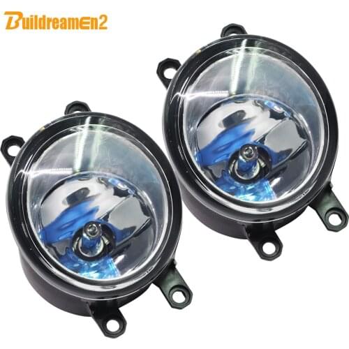Buildreamen2 For Subaru Daihatsu Suzuki Scion 100W Car Styling Halogen Fog Light 4300K Warm White 12V 2 Pieces