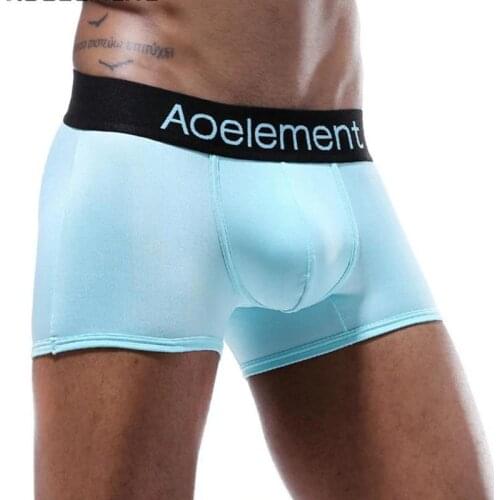 Brand Nice price cotton Men Boxer Soft Breathable Underwear Male Comfortable Solid Panties Underpants Boxer shorts Homme For Men