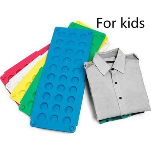 Quality Kid Magic Clothes Folder T Shirts Jumpers Organiser Fold Save Time Quick Clothes Folding Board Clothes Holder