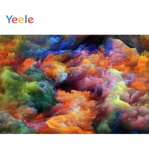 Colorful Cloud Abstract Grunge Gradient Baby Portrait Backdrop Vinyl Custom Photography Background For Photo Studio Photophone