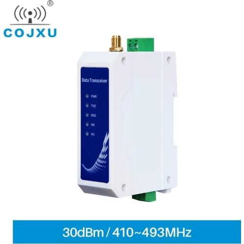 LoRa RS485 Plus Version Modbus Modem 433Mhz 30dBm 10Km Anti-interference Wireless Radio Station COJXU E95-DTU(400SL30P-485)