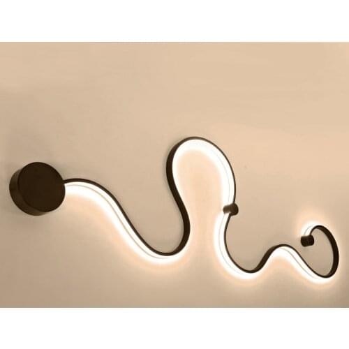 New Modern Wall Lamps black Iron Decor Lamp E27 110-220V