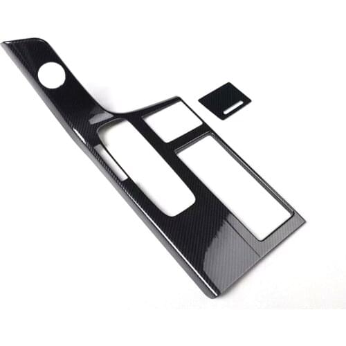 New ABS Carbon Fiber Style Gear Shift Panel Cover Trim For Honda Spirior 2014-2017 Left Hand Drive Car Styling Molding