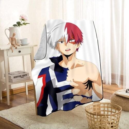 Todoroki Shouto My Hero Academia Blankets Soft Blanket Throw On Home/Sofa/Bedding Portable Adult Travel Cover Blanket 0629