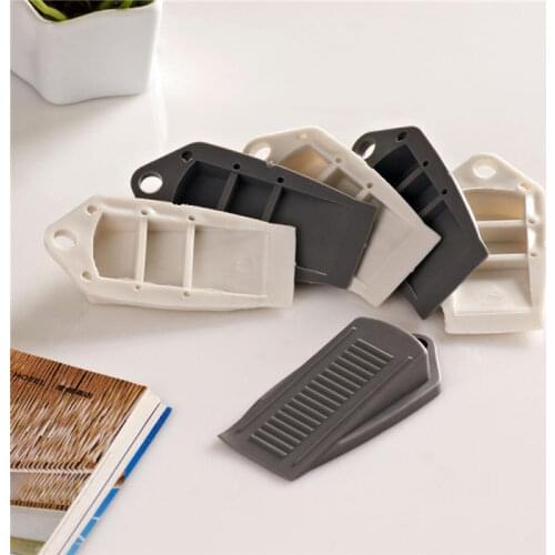 1pcs Rubber Wedge Door Stop Stopper Holder Guard Baby Safety Protector Door Stopper Wedge Security Door Card for Kids Baby