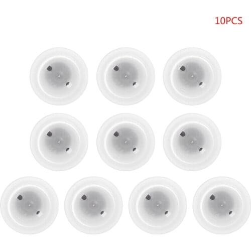 10Pcs/Set One-way Degassing PE Valve With Filter Exhaust Ventilation Vent Coffee Bag