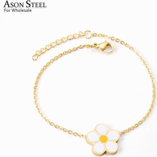 ASONSTEEL White Bracelets