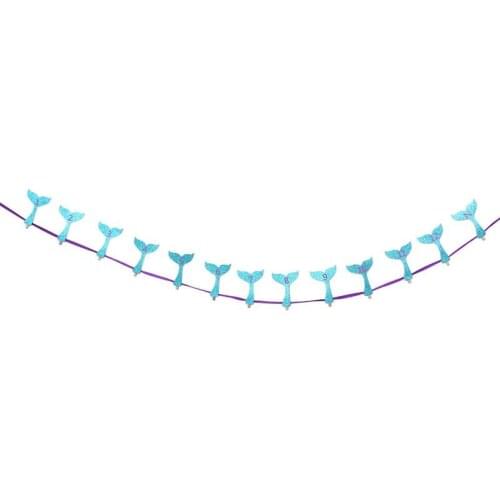 1pc Banner Decorative Durable Paper Shiny Party Supplies Pull Flag Photo Banner for Room Home Bedroom