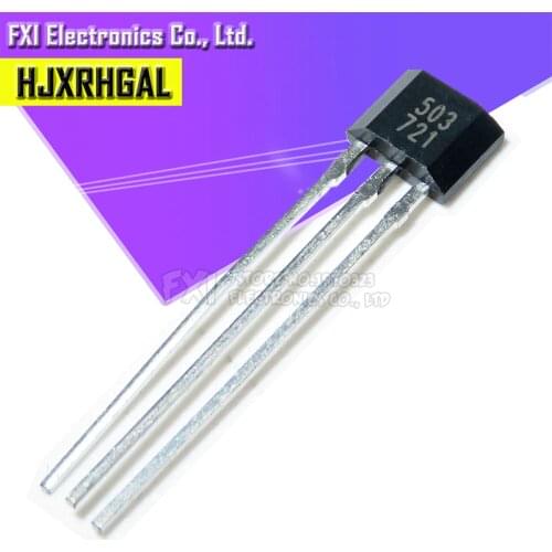 100pcs AH3503 3503 TO-92UA TO-92 UGN3503UA UGN3503 Casing Hall Effect Sensor Hall Sensor Motor