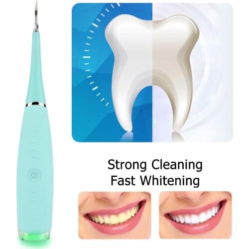 Electric Ultrasonic Sonic Dental Scaler Tooth Calculus Plaque Remover Tool Stains Tartar Clean Whiten Teeth Dropshipping