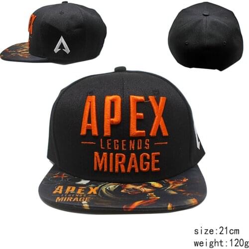 Game Apex Legends Casual Snapback Baseball Hats Hip Hop Cap Adult Unisex Trucker Sun Hat Adjustable Cosplay Golf Caps Gift
