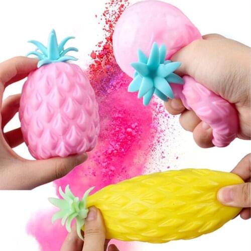 Cute Pineapple Squishy Super Jumbo Squeeze Toys Slow Rising Rare Fun Toy New Funny Antistress gadgets for Kids Children