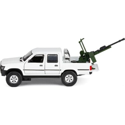 1: 32 hyrax pickup alloy car model six open acousto-optic model toy car childrens birthday New Year gift