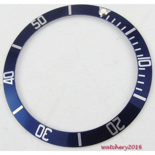 NEW Blue Titanium insert Watch bezel fit 41mm corgeut watch