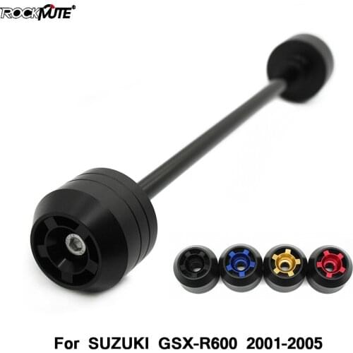 Motorcycle POM Front Wheel Axle Falling Protector For SUZUKI GSX-R600 GSXR600 2001 2002 2003 2004 2005
