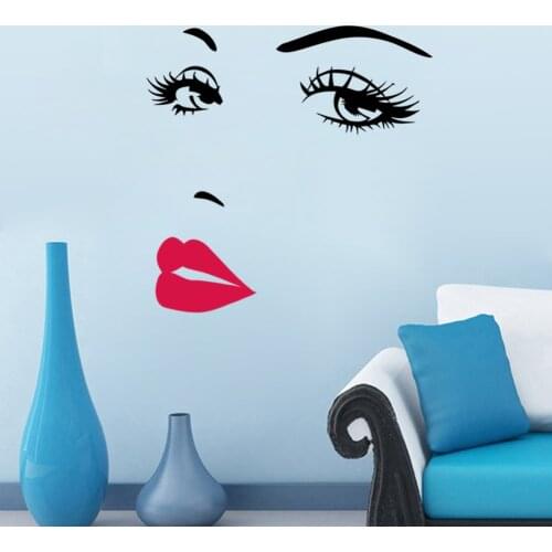 Romantic art home living room Wall Sticker Letter Removable Vinyl Mural bedroom Vinyl Decal Transfer Vintage modern Decor Quote