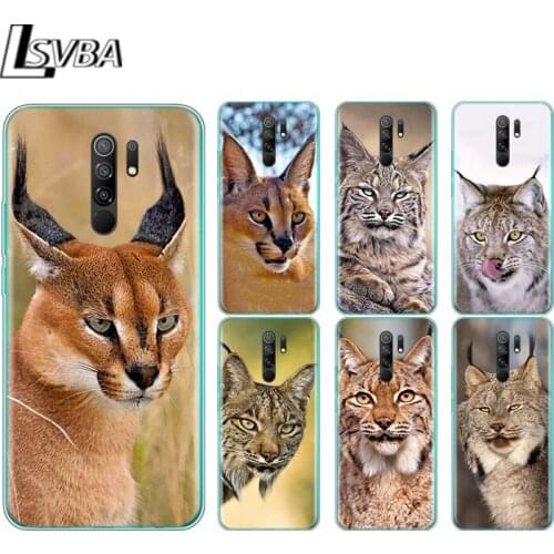 Cute Canada Lynx Silicone Cover For Xiaomi Redmi Note 9 9A 9AT 9C 9S Pro Max 9T 8T 8 7 6 5 Pro 5A 4X 4 Phone Case