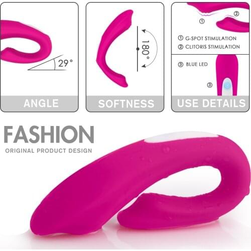 Couple Share G-spot Vibrator Sex Toys for Women Wireless Remote Control Bendable Clitoris Vagina Stimulator Vibrator