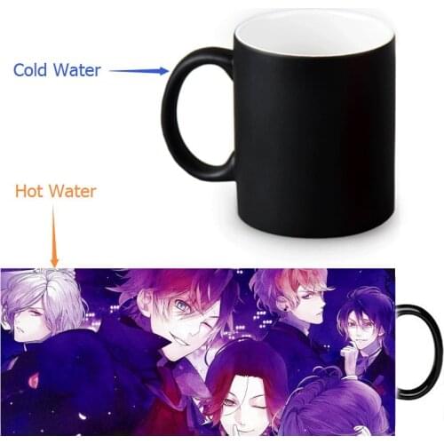 DIABOLIK LOVERS Colour Change Magic Mug Heat Sensitive Magic Coffee Mugs 350ml/12oz