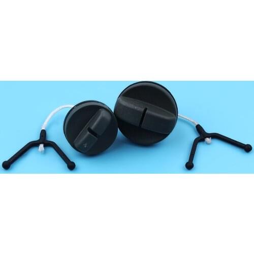 Petrol Gas Fuel Tank Cap Plug W/ Oil Filler Cap For Husqvarna 268 61 266 272 66 Chainsaw Replacement 501 431 402,501 626 602