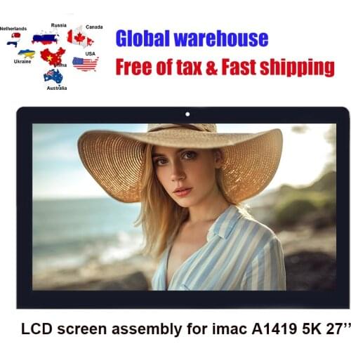 LCD Screen Assembly Retina Display for iMac 27inch A1419 5K LM270QQ1 SDB1 SDA2 SDC1 EMC2834 2806 3070