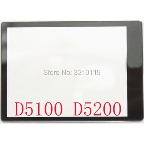 10PCS/New LCD Screen Window Display (Acrylic) Outer Glass For NIKON D5100 D5200 Screen Protector + Tape