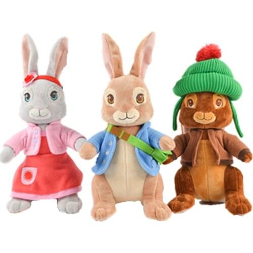13/30/45cm New Petering Lily Ben Rabbit Plush Toys Cartoon Animal Soft Stuffed Dolls For Kid Birthday Christmas Gift