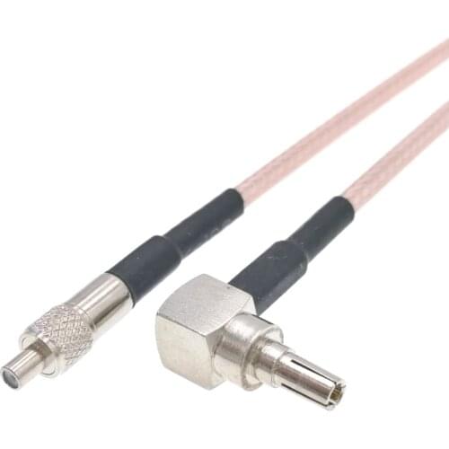 2pcs CRC9 Male To TS9 Female Jack RG316 RF Pigtail Coaxial Wireless Cable 15cm