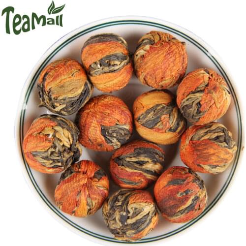 2020/2021 Manual Lily Hydrangea Yunnan Black Chinese Tea Dianhong Golden Bud with Honey Aroma Black Chinese Tea 100g