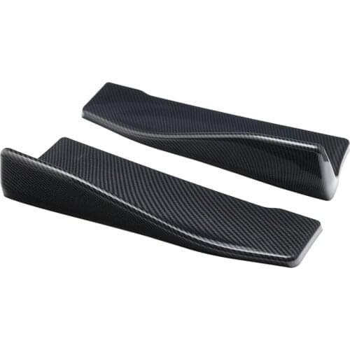 35CM Car Rear Lip &Body Side Skirts Splitters Diffuser Winglet Bumper