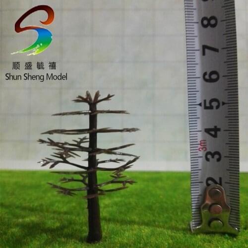 500pcs Wholesale - 50mm simulation model tree Landscape Train Model Scale architectural scenery