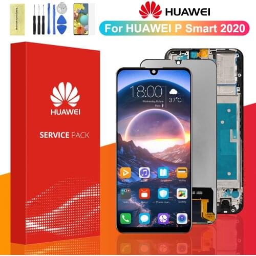 6.21" For Huawei P Smart 2020 LCD Display Screen Touch Digitizer Replacement Parts P Smart 2020 Display POT-LX1A POT-L21A