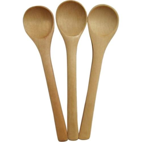 6PCS Set Hot Bamboo Utensil Kitchen Wooden Cooking Tools Spoon Spatula Mixing