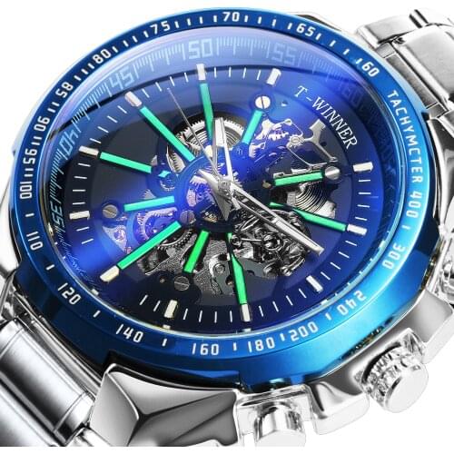 Automatic Watches Mens 2020 Gold Watch Men Luxury Watches Top Brand Designer Big Dial Skeleton часы Relogio Automatico Masculino