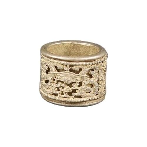 Handicraft Jewelry of Ancient Square Dragon Drama Beads