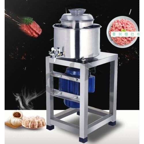GUYX 8kg/h Efficient commercial meatball beater Fish and beef meat grinder Stainless steel electric fruit filling machine