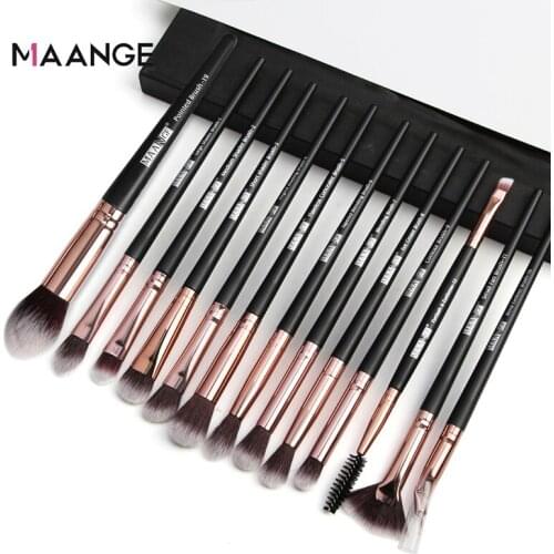 Makeup Brushes Tool Set Cosmetic Powder Eye Shadow Blending Foundation Blush Eyeliner Eyelash Eyebrow Brushes For Makeup